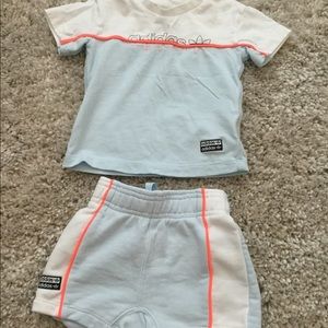 Adidas Shorts Tee Set